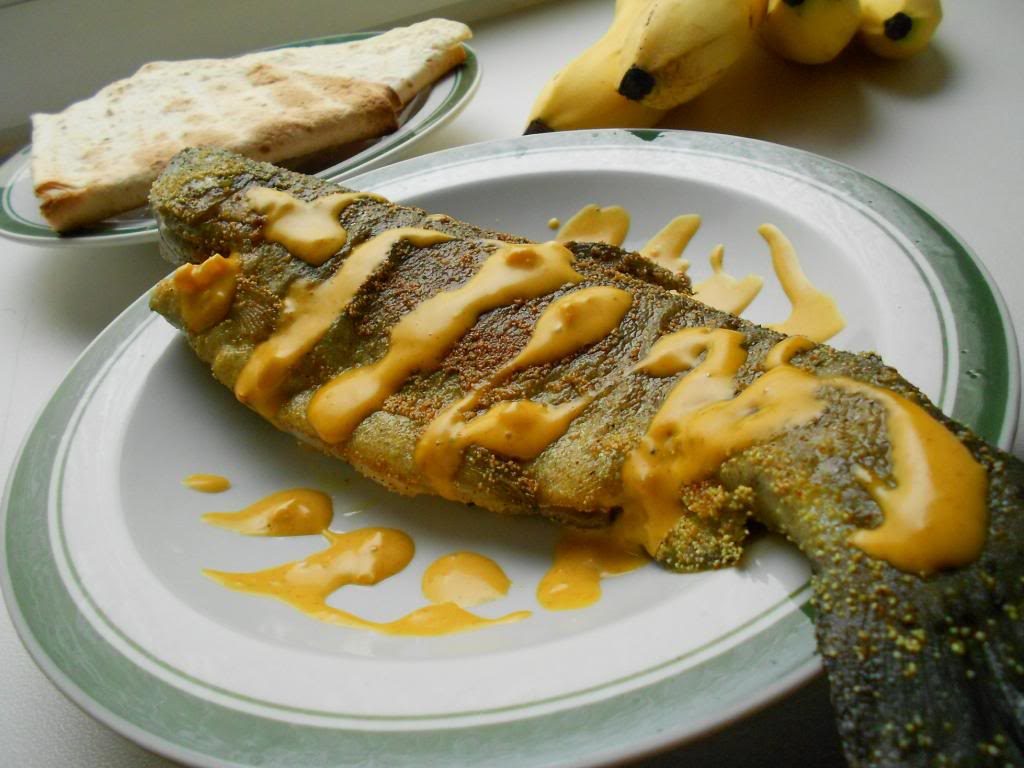 Fried Truite with Mango sauce