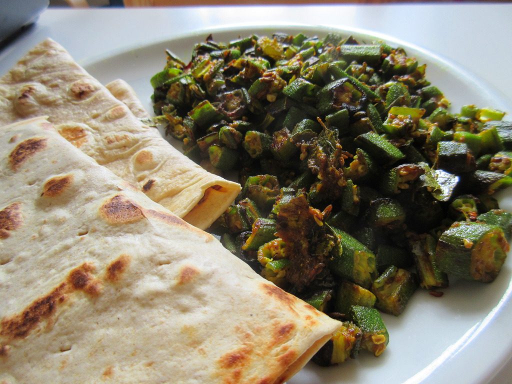 Bhindi fry (Dry Okra)