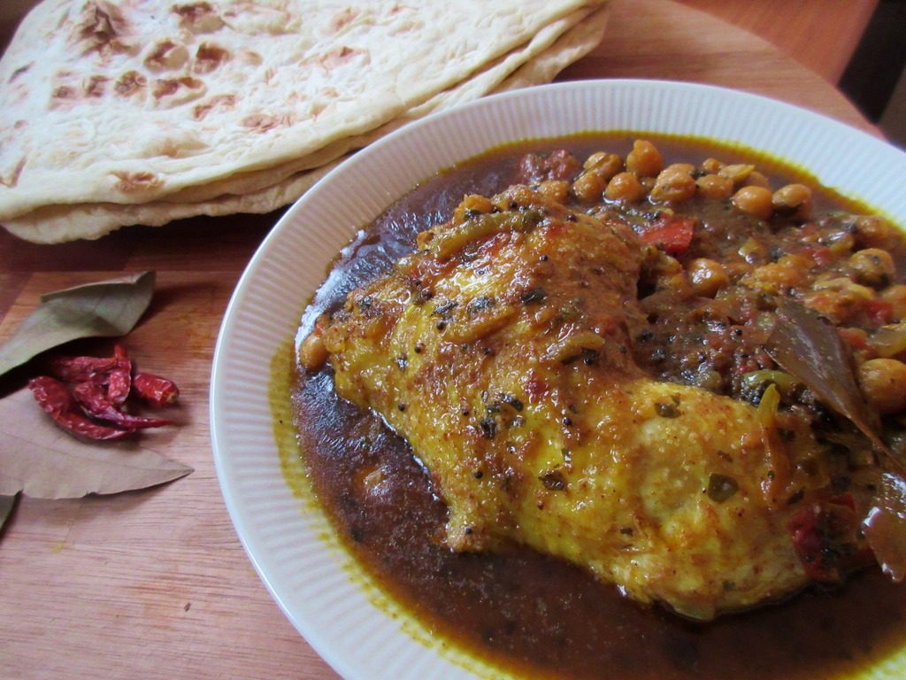 Chole Chicken (Chicken with Chickpeas)