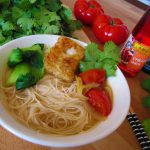 Taiwanese thick Fish noodle soup
