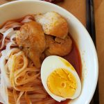 Sichuan chicken noodle soup