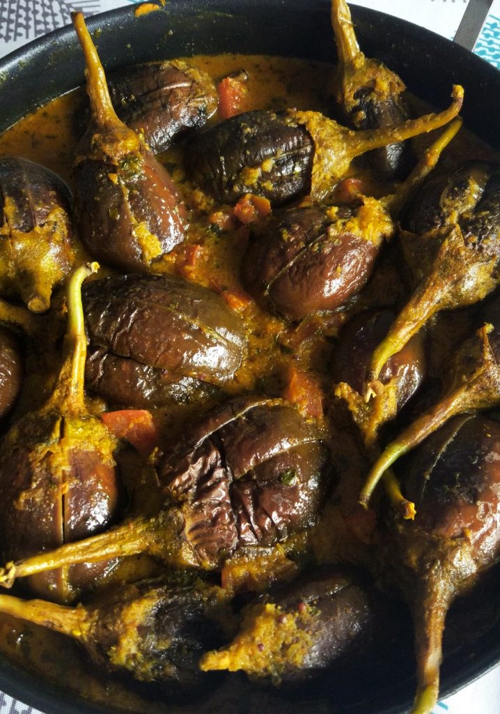 Bharleli Vangi (Mini Aubergine masala)